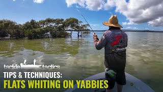 How to Catch Yellowfin Whiting on Yabbies Plus Surprise Big Flathead [upl. by Reisch]