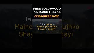 MAIN SHAYAR TO NAHI  karaoke unplugged cover omswastikmusic [upl. by Gunar]