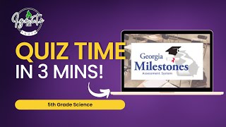 quot5th Grade Georgia Milestones Science Quiz Test Your Knowledgequot [upl. by Novick857]