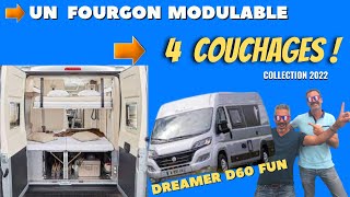 Fourgon aménagé  DREAMER D60 FUN 2022 avec Henry et Bertrand Campingcar33 [upl. by Axia]