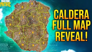 WARZONE CALDERA TRAILER AND LOCATIONS REVEALED Full Map Overview [upl. by Marigolde]