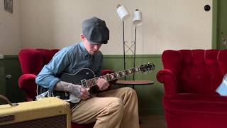 Chris Bergström  Lonesome Town Instrumental of Ricky Nelsons hit song played on a Gretsch Duo Jet [upl. by Kiryt]