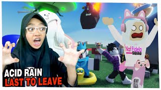 Bertahan Hidup Dari Hujan Asam  Acid Rain Last To Leave Roblox Indonesia [upl. by Puttergill]