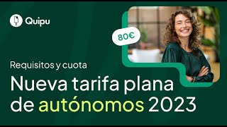 💸 Nueva TARIFA PLANA de AUTÓNOMOS 2024 [upl. by Eilatam]