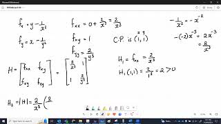 Hessian and Bordered Hessian Determinants [upl. by Ysnap]