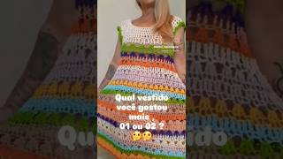 VESTIDO DE CROCHÊ  CLIQUE NO ÍCONE ▶️ DO TÍTULO E ASSISTA À VÍDEOAULA COMPLETA [upl. by Claudius]