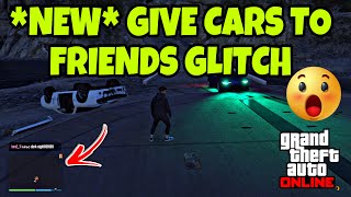 NEW GIVE CARS TO FRIENDS GLITCH  GTA 5 ONLINE  FACILITY METHOD AFTER PATCH 168 [upl. by Eenar404]