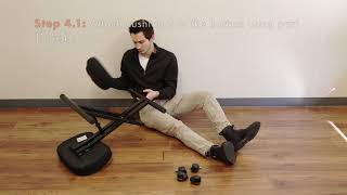 ProErgo Ergonomic Kneeling Chair Assembly Video [upl. by Imoen]