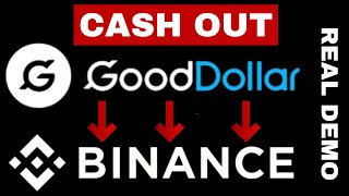 GoodDollar to Binance Withdrawal in 2024 Claim Your FREE Crypto Daily FAST amp EASY Guide [upl. by Reisman]