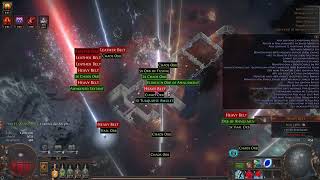 POE 323 8 Mod Full Juice MF Fulcrum Chieftain T16 Burial Chambers [upl. by Stillmann]