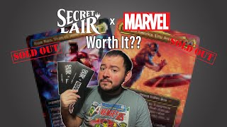 Opening the NEW Magic the Gathering Secret Lair x Marvel Collab  Captain America amp Iron Man [upl. by Norby]