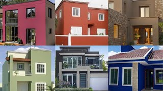 🎨100 Colores De Pintura para Casa 2024  Fachadas de Casas Bonitas y Sencillas 2024 [upl. by Faith]