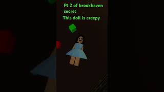 Pt 2 brookhaven secrets creepy roblox [upl. by Carilyn]