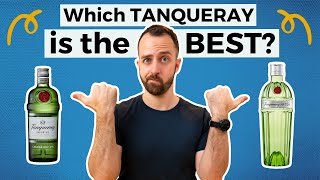 Tanqueray vs Tanqueray No Ten Gin Review  Gin Taste Test [upl. by Ardeen]