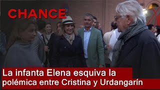 La infanta Elena esquiva la última polémica de Cristina e Iñaki Urdangarin [upl. by Charin]