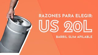 Barriles US de 20 litros compactos versátiles y amigables con las personas [upl. by Iznyl]