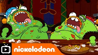 Table Manners Training With Oonski 🥣  Breadwinners  Nickelodeon UK [upl. by Ginevra]