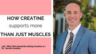 176  Why YOU should be taking Creatine w Dr Darren Candow [upl. by Enila]