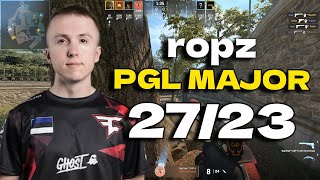 CS2 POV FaZe ropz 2723 vs Eternal Fire Overpass PGL CS2 Major Copenhagen 2024 Europe RMR A [upl. by Felise]