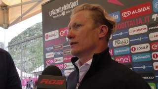 Alexandre Vinokourov commenta il successo di Vincenzo Nibali al Giro dItalia 2016 [upl. by Anelleh686]