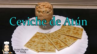 Receta Ceviche de Atún Rico Facil y Rápido ✅ → Como Hacer Cóctel de Atún ✅ Cocina Facilito [upl. by Kneeland462]