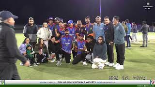 DPL 2024 Final Dallas Rhinos vs Punjab Lions [upl. by Kinghorn]