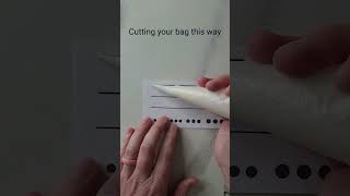 Perfecting Your Piping Technique Tips for Cutting Tipless Piping Bags [upl. by Johann792]