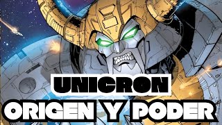 UNICRON de Transformers Origen Y Poder  THE GOD ANTI VENOM [upl. by Lust]