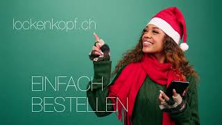 Weihnachtlich lockig strahlen lockenkopfch [upl. by Tomi]