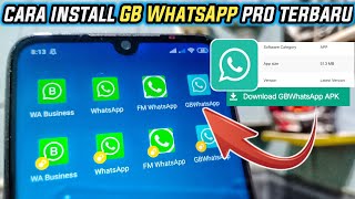 cara install wa gb terbaru download gb whatsapp pro anti blokir [upl. by Fulmis]