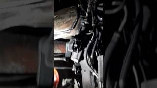 73l powerstroke steering gear box removal [upl. by Traver]