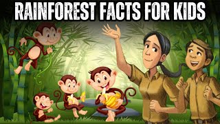 Facts About The Amazon Rainforest For Kids [upl. by Kerad]