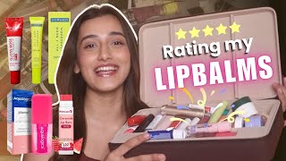 Reviewed 20 Lip Balms amp these are WORTH your 💰  Aashi Adani [upl. by Sulrac452]