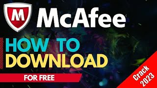 Crack McAfee Total Protection  Free Key  McAfee Antivirus 2023  Free AV [upl. by Ailito236]