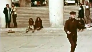 Do you spot Jim Morrison or Pamela Courson in this Paris Footage from 1971 [upl. by Marela]