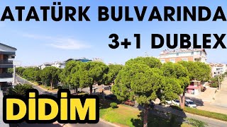 DİDİM SATILIK DUBLEX DAİRE  ATATÜRK BULVARI amp ÇİFT TERASLI dublex apartment youtube video [upl. by Yllus]