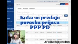 Kako se predaje poreska prijava PPP PD [upl. by Anotyal]