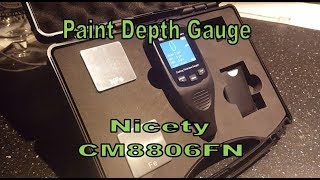 Paint Depth Gauge  Nicety CM8806FN [upl. by Norine]