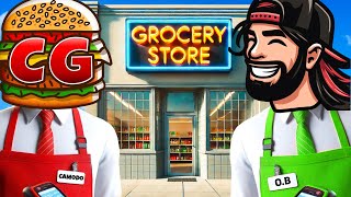 Two Best Friends Open a GROCERY Store  Grocery Store Simulator [upl. by Edgardo]