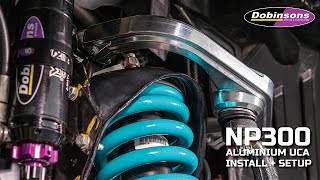 Nissan NP300 Aluminium Upper Control Arms  Install  Setup D23 [upl. by Nos]