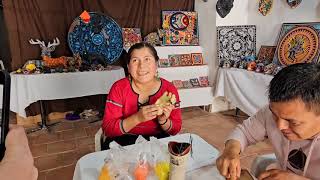 Indigenous Wixarika Huichol Artists in Real de Catorce Mexico [upl. by Amme462]