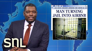 Weekend Update Puerto Ricos Only Zoo Closes Man Plans to Turn Jail into Airbnb  SNL [upl. by Dimitry]