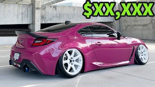 How Much It Cost To Build a 2022 Subaru BRZ… [upl. by Ilamad]