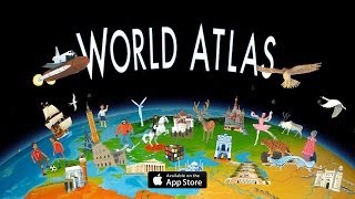 Barefoot World Atlas for iPad and iPhone now with expansion packs [upl. by Nagyam]