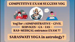 Competitive exam astrology  competitive exam success yoga  remedies for competitive exam astrology [upl. by Notterb]