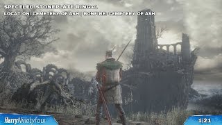 Dark Souls 3  All 1 Ring Locations New Game Rings [upl. by Inaj]