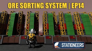 Stationeers Lets Play EP 14  Ore Sorting System [upl. by Anemaj]