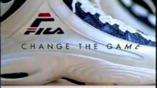 grant hill fila commercialmp4 [upl. by Fredi]