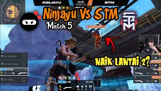 MATCH PENENTUAN NINJAYU Vs STM KOK NAIK LANTAI 2 [upl. by Solorac243]