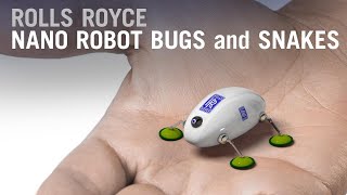 Rolls Royce Nano Robot Bugs and Snakes to Repair Jet Engine Innards – AINtv [upl. by Ralph]